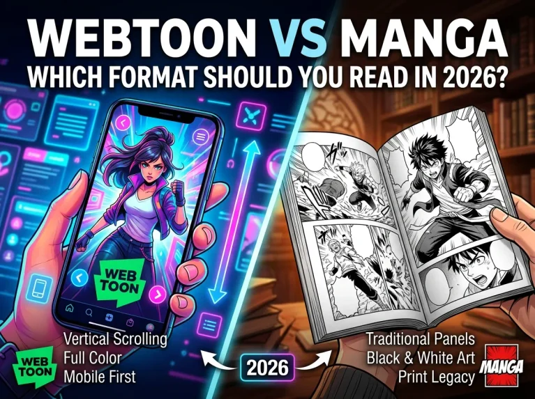 Webtoon vs Manga Which Format Should You Read